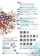 「創薬の加速化を担う構造生物学の最前線」～ 分子レベルから原子レベルの新しい解析技術の発展と応用～