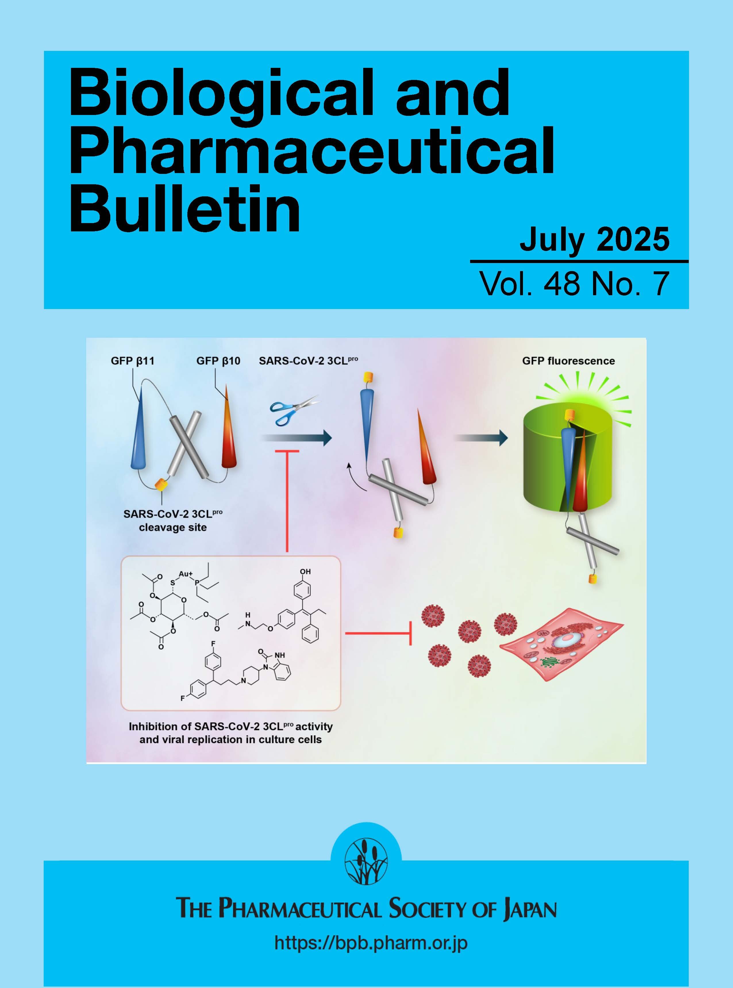 Biol. Pharm. Bull. Vol. 48 No. 9
